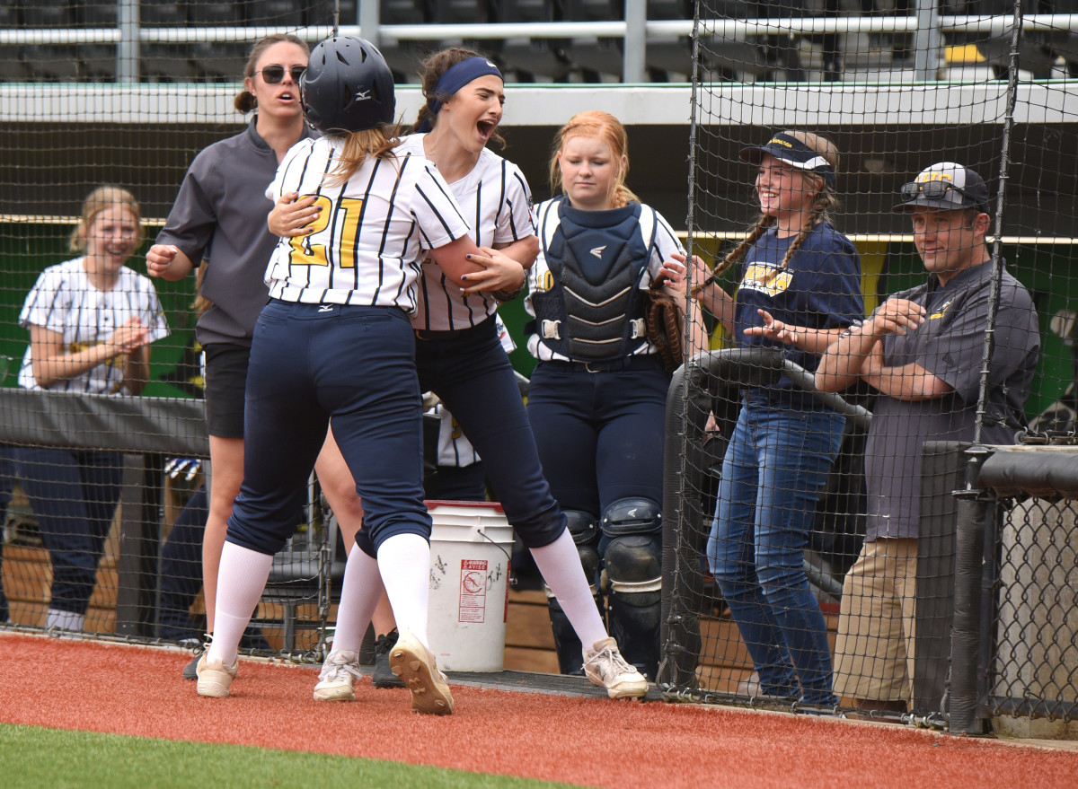 Lakeview Grant Union 2A:1A softball final Taylor Balkom 5